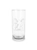 Mr. & Mrs. Panda Longdrinkglas Pinguin Pärchen ohne Spruch in Transparent