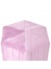 Beliani Pouf MURIETTA in Violett - (W) 53 x (H) 29 x (L) 48 cm