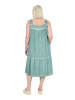 Ulla Popken Midikleid in helles moosgrün