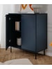 Furn.Design Kommode blau 80 cm, Sideboard 2-türig