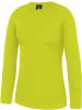 Normani Outdoor Sports Damen Merino Langarm-Shirt Mandurah in Gelb