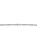 Adeliás Jungen Halskette – Totenkopf aus Edelstahl 60 cm in schwarz