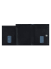 Bugatti Secure Slim Geldbörse RFID Schutz Leder 8 cm schwarz