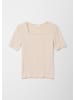 s.Oliver T-Shirt kurzarm in Beige