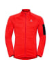 Odlo Jacke Midlayer full zip STEAM in Orange