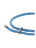 IZIA Women Hoop Earrings in Silver Blue