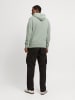 Jack & Jones Kapuzenpullover mit Kordelzug und Logostickerei in Pastell-Grün