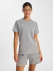 Hummel T-Shirt Hmlmove Damen in GREY MELANGE