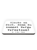 Mr. & Mrs. Panda Whiteboard Magnet Spruch Selbstvertrauen stärke... in Weiß