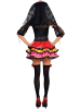 amscan Halloween Senorita Tag der Toten Erwachsene Kostüm L Fasching Karneval