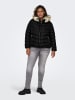 ONLY Carmakoma Stepp Winter Jacke Plus Size Übergröße CARNEW in Schwarz