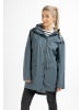 Schmuddelwedda Damen Oversized Regenmantel in Blaugrau-271