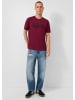 QS T-Shirt  in  39D0_bordeaux