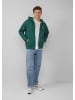 QS Sweatshirt Jacke in 7878_tannengrün