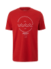 s.Oliver T-Shirt kurzarm in Rot