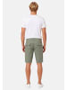 Alessandro Salvarini A. Salvarini Herren Leinen Shorts kurze Hose AS-408 in Olive