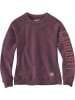 CARHARTT  Pullover "Clarksburg CN 104410" in Lila