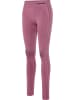 Hummel Hummel Leggings Hmlmt Yoga Damen Dehnbarem Atmungsaktiv Schnelltrocknend Nahtlosen in HEATHER ROSE