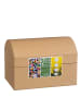 Nabbi BioBeads Ø 5mm, 7.000 Stk. inkl. 3 Stiftplatten, 10 Farben Mix - ab 5 Jahren