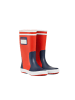 AIGLE Gummistiefel Lolly-Pop Label in ROUGE/INDIGO/BLANC in ROUGE/INDIGO/BLANC