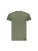 ACCADEMIA MILITARE Grün Herren T-Shirt aus Baumwolle