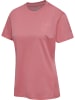 Hummel Hummel T-Shirt Hmlactive Multisport Damen Atmungsaktiv Schnelltrocknend in DUSTY ROSE