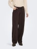 ONLY Jeans mit weitem Bein in Dark Brown Denim