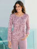 WITT WEIDEN Print-Shirt in elfenbein-mauve-bedruckt