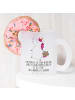 Mr. & Mrs. Panda Tee Tasse Einhorn Koffer mit Spruch in Transparent