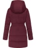 ragwear Steppmantel Niani YOUMODO in Wine Red