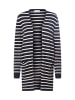Marie Lund Strickjacke in marine ecru - 0001
