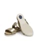 VITAFORM Echt Leder Sandaletten in gold