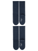 Sterntaler Kniestrümpfe 2er-Pack uni in marineblau