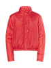 myMo Damen Leicht Wattierte Blousonjacke in Rot