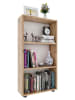 VCM  Holz Büro Regal Bücher Ordner Aktenregal Bulas 3f in Honig-Eiche