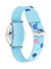 Cool Time Armbanduhr The Cool Flower Power in hellblau
