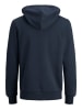 Jack & Jones Corp Sweat Hood Kapuzen Sweatshirt Jumper Reg Fit in Navy