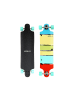 Apollo Twin Tip DT Longboard " Maui " in rot/blau/grün