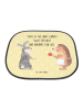 Mr. & Mrs. Panda sonnenschutz Hase Igel mit Spruch in Gelb Pastell