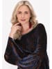 usha FESTIVAL Women Blouse in blue multicolor