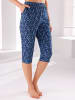 WITT WEIDEN Capri-Hose in marine-mittelblau