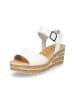 Gabor Fashion Plateau-Sandalette in weiß