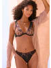 LASCANA Tanga in schwarz