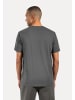 SMILODOX T-Shirt Ilyas in Grau