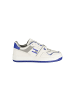 Tommy Hilfiger Weiß Königs Blau Polyurethan Herren Sneaker