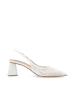Bianco Slingbacks in OffWhite