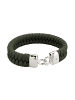 KUZZOI Armband 925 Sterling Silber in Olive