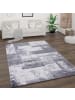 KADIMA DESIGN Teppich Kurzflor Geometrisch Wohnzimmer in Grau