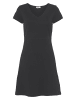 FLASHLIGHTS Shirtkleid in schwarz, rot