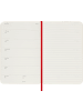 Moleskine 12 Monate Wochen Notizkalender 2024, Weicher Einband in Scharlachrot